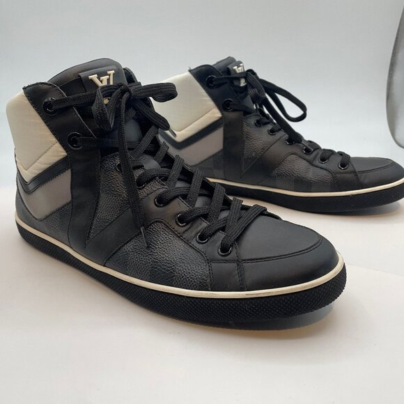 Louis Vuitton High-top Sneakers Size 6 US - Picture 3 of 10